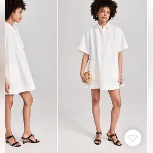 SIMKHAI Lucienne cotton-blend mini short dress NWT